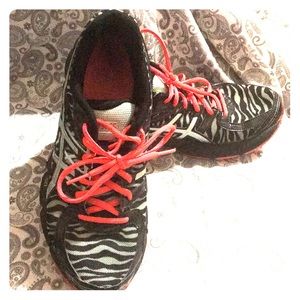 Asics Gel Zebra Running Shoe